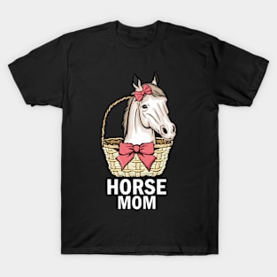 Horse Owner Gift Mom Horse Riding Lover Women Horses T-Shirt